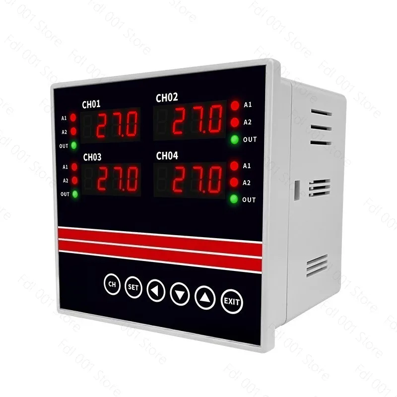 4-20mA Multichannel Thermostat 6 Channel Temperature Control ModbusRtu RS485
4-20mA Multichannel Thermostat 6 Channel Temperature Control ModbusRtu RS485