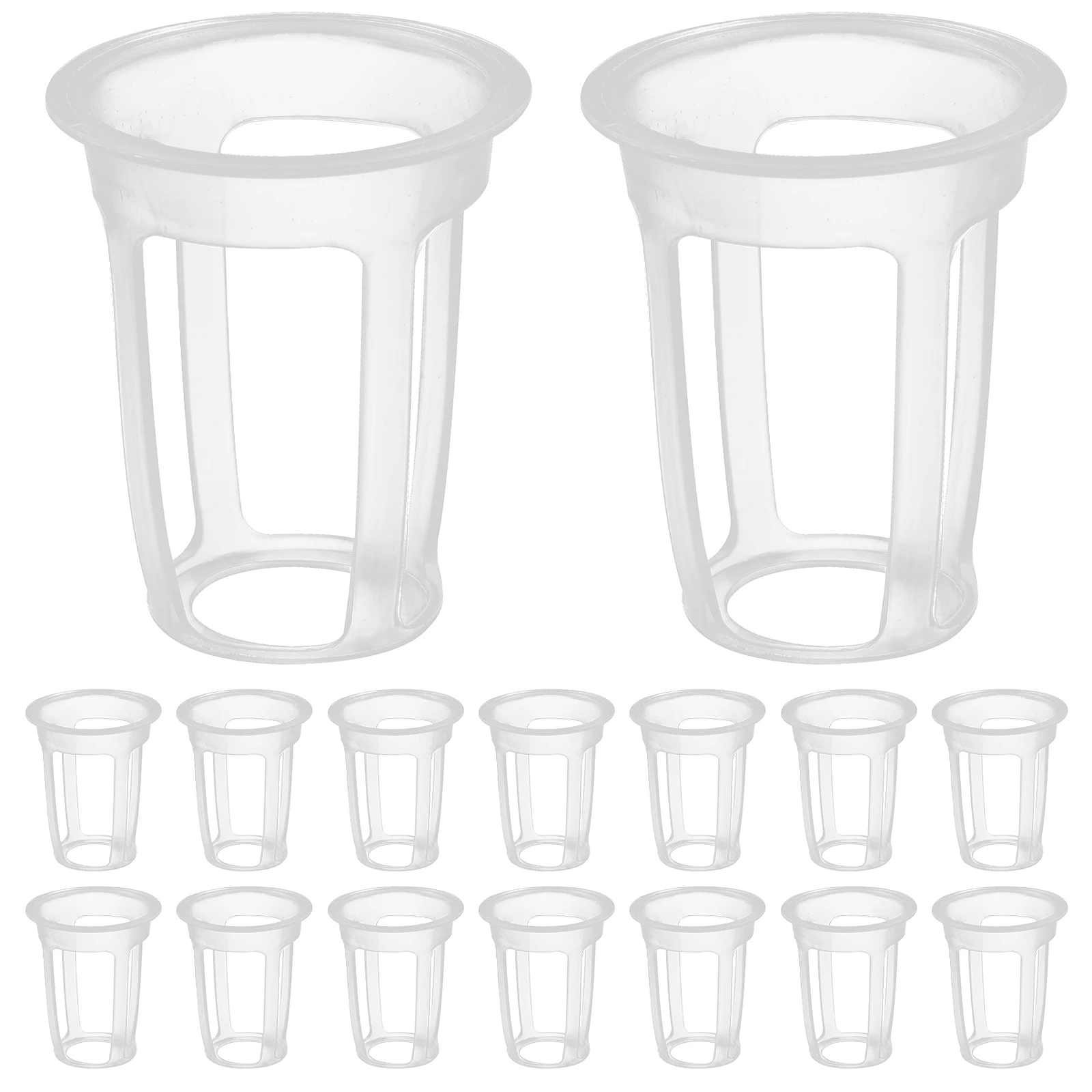 100pcs Hydroponic Planting Cups Seedling Baskets Drain Holes for Garden Balcony Cultivation Net Pots Orchid Pot Plastic
100pcs Hydroponic Planting Cups Seedling Baskets Drain Holes for Garden Balcony Cultivation Net Pots Orchid Pot Plastic
