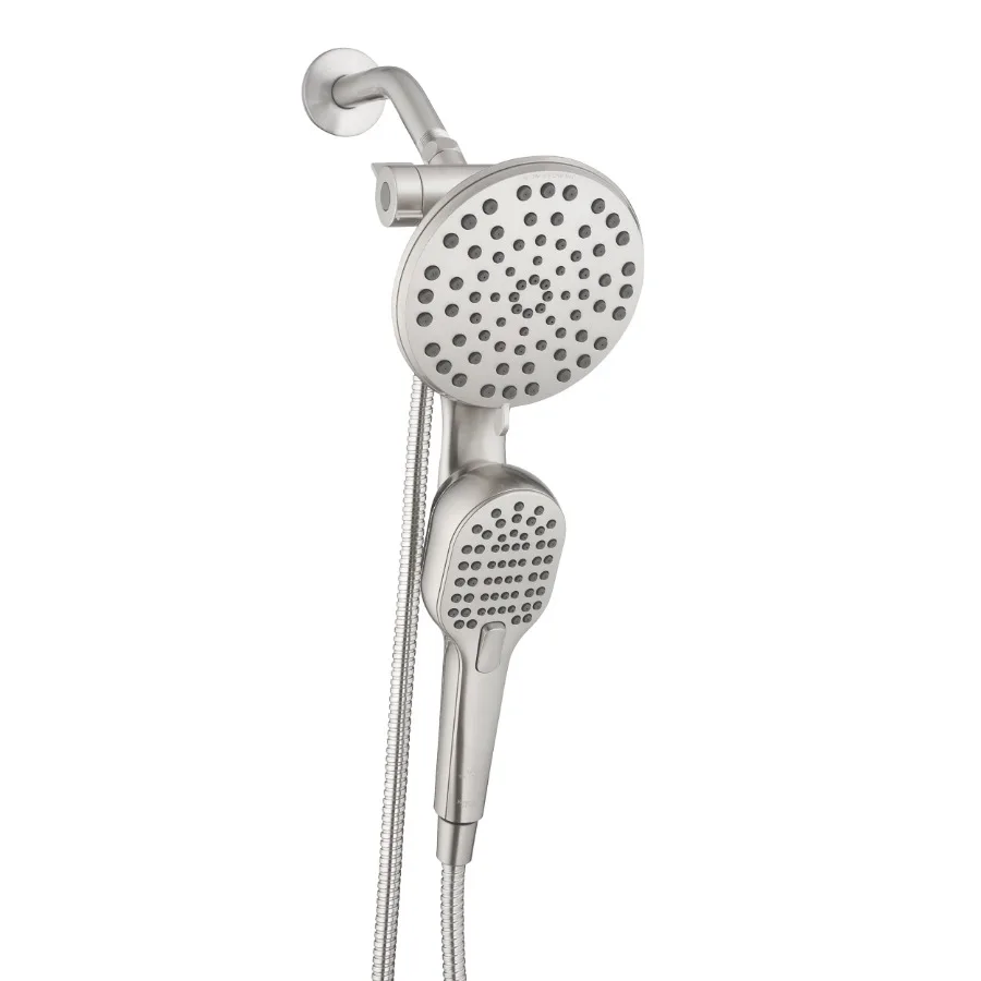 Magnetic Dual Showerhead Combo 4-Spray Satin Nickel
Magnetic Dual Showerhead Combo 4-Spray Satin Nickel