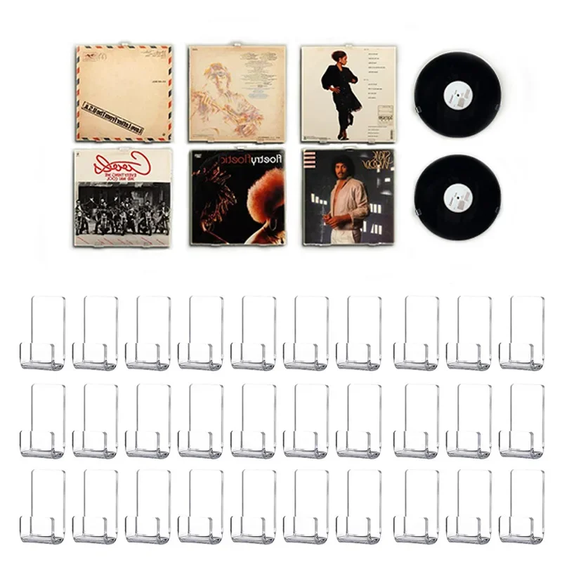 10Pcs/set Vinyl Record Display Shelf High Transparent Wall Mounted Acrylic Record Rack Hook No Screw Photo CD Record Wall Hook
10Pcs/set Vinyl Record Display Shelf High Transparent Wall Mounted Acrylic Record Rack Hook No Screw Photo CD Record Wall Hook