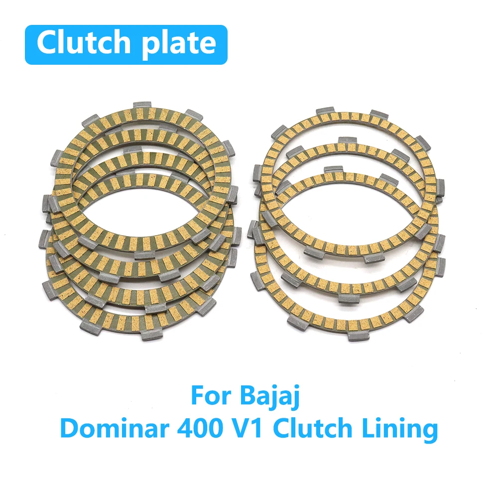 For Bajaj Dominar 400 V1 Clutch Lining Motorcycle Accessories Clutch Friction disc plate kit
For Bajaj Dominar 400 V1 Clutch Lining Motorcycle Accessories Clutch Friction disc plate kit