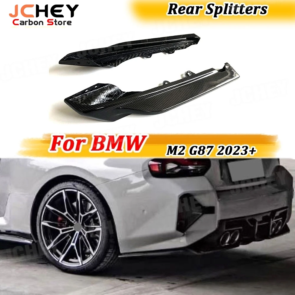 JCHEY Real Dry Carbon Fiber Body Kits Rear Flaps Apron for BMW M2 G87 2023+ FRP Rear Splitters Canard Car Accessories
JCHEY Real Dry Carbon Fiber Body Kits Rear Flaps Apron for BMW M2 G87 2023+ FRP Rear Splitters Canard Car Accessories
