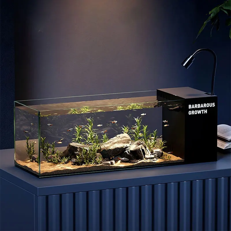 ST High Quality Modern Rectangular 220v Aquarium Fish Tank Eco-Friendly Acrylic & Glass Cyder Shape for Water Usage
ST High Quality Modern Rectangular 220v Aquarium Fish Tank Eco-Friendly Acrylic & Glass Cyder Shape for Water Usage