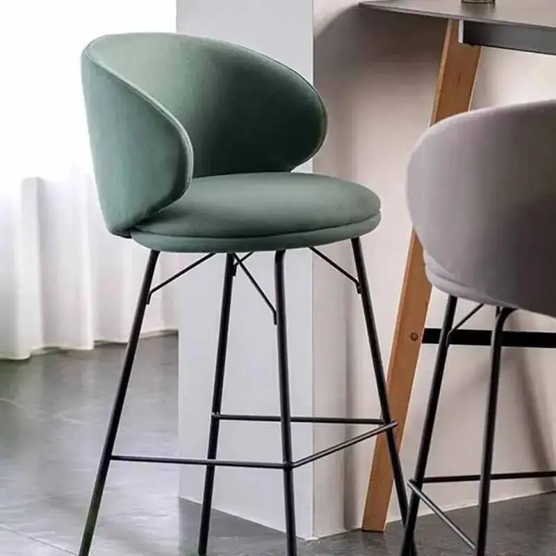 Designer Stools Bar High Reception Kitchen Modern Barber Waiting Bar Chair Lounge Party Backrest Taburete Alto Home Furniture
Designer Stools Bar High Reception Kitchen Modern Barber Waiting Bar Chair Lounge Party Backrest Taburete Alto Home Furniture