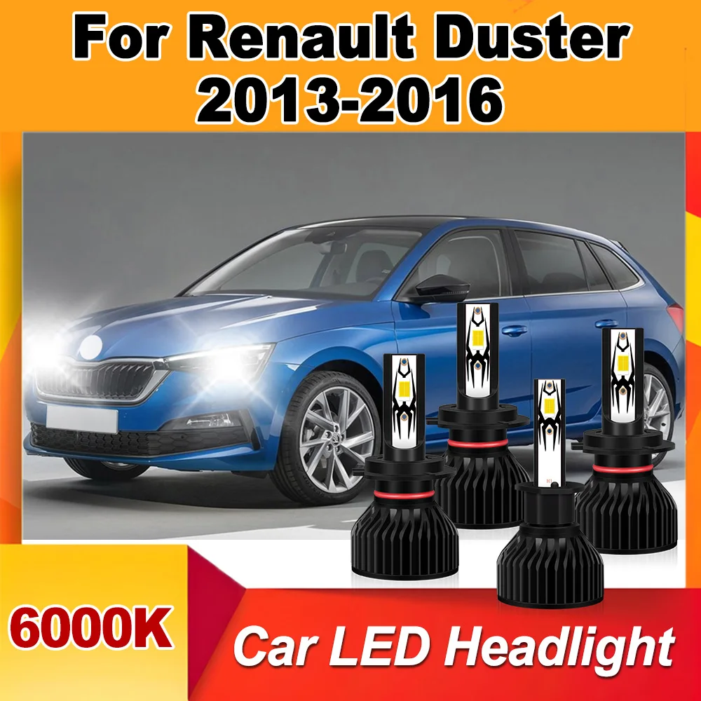 Car LED Headlight High Low Beam Canbus Plug and Play 6000K White Super Bright High Power For Renault Duster 2013 2014 2015 2016
Car LED Headlight High Low Beam Canbus Plug and Play 6000K White Super Bright High Power For Renault Duster 2013 2014 2015 2016
