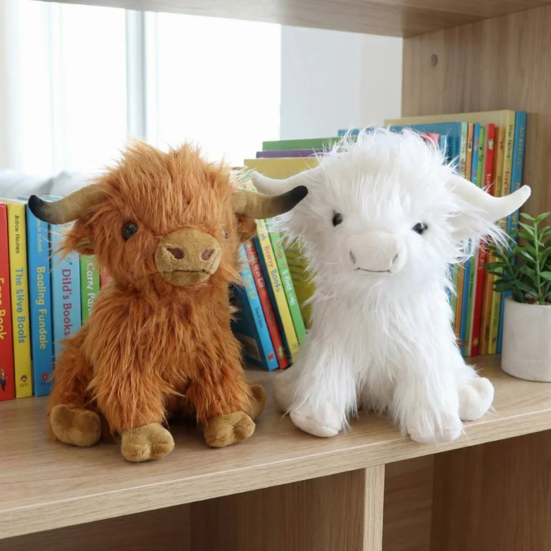 25cm Fluffy Highland Cow Plush Toy, Soft Stuffed Animal Doll, Kawaii Cute Plushie Gift for Kids Baby Boys Girls Home Room Decor
25cm Fluffy Highland Cow Plush Toy, Soft Stuffed Animal Doll, Kawaii Cute Plushie Gift for Kids Baby Boys Girls Home Room Decor