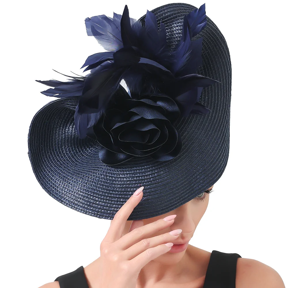 2024 New Style Women Wedding Fascinator Hat Floral Bridal Elegant Married Headpiece With Headbands Church Straw Headwear Fashion
2024 New Style Women Wedding Fascinator Hat Floral Bridal Elegant Married Headpiece With Headbands Church Straw Headwear Fashion