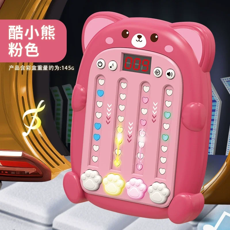Rhythm Master Game Console Handheld Music Quest Decompression puzzle children's quick push press music early education toy
Rhythm Master Game Console Handheld Music Quest Decompression puzzle children's quick push press music early education toy
