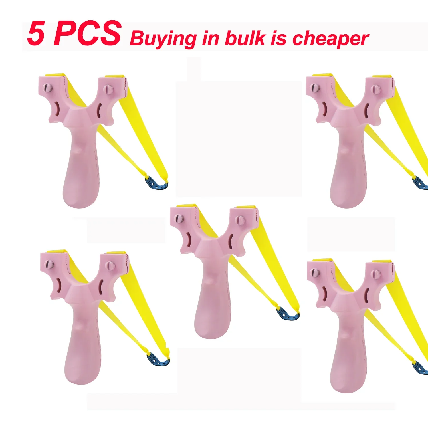 5PCS Piaoyu Customized High Quality Professional Shooting Resin Slingshot Comfortable Feel Enlarged Style Pink Slingshot
5PCS Piaoyu Customized High Quality Professional Shooting Resin Slingshot Comfortable Feel Enlarged Style Pink Slingshot