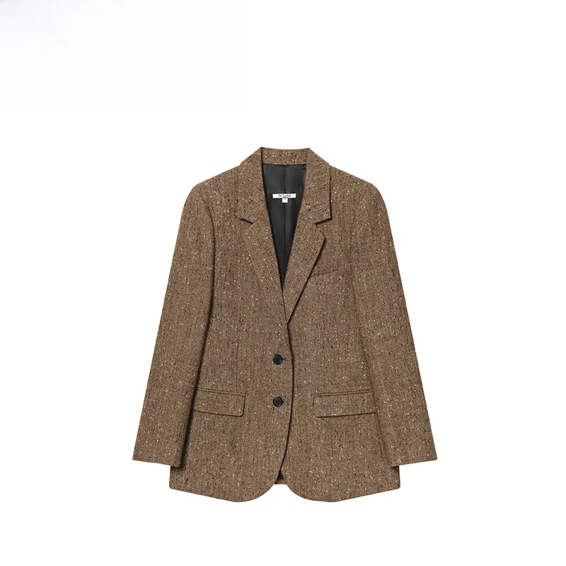Fall New ZR Women's Fashionable Versatile Simple Diagonal Stripe Suit Jacket Polyester Business Scene Unisex Polyester
Fall New ZR Women's Fashionable Versatile Simple Diagonal Stripe Suit Jacket Polyester Business Scene Unisex Polyester