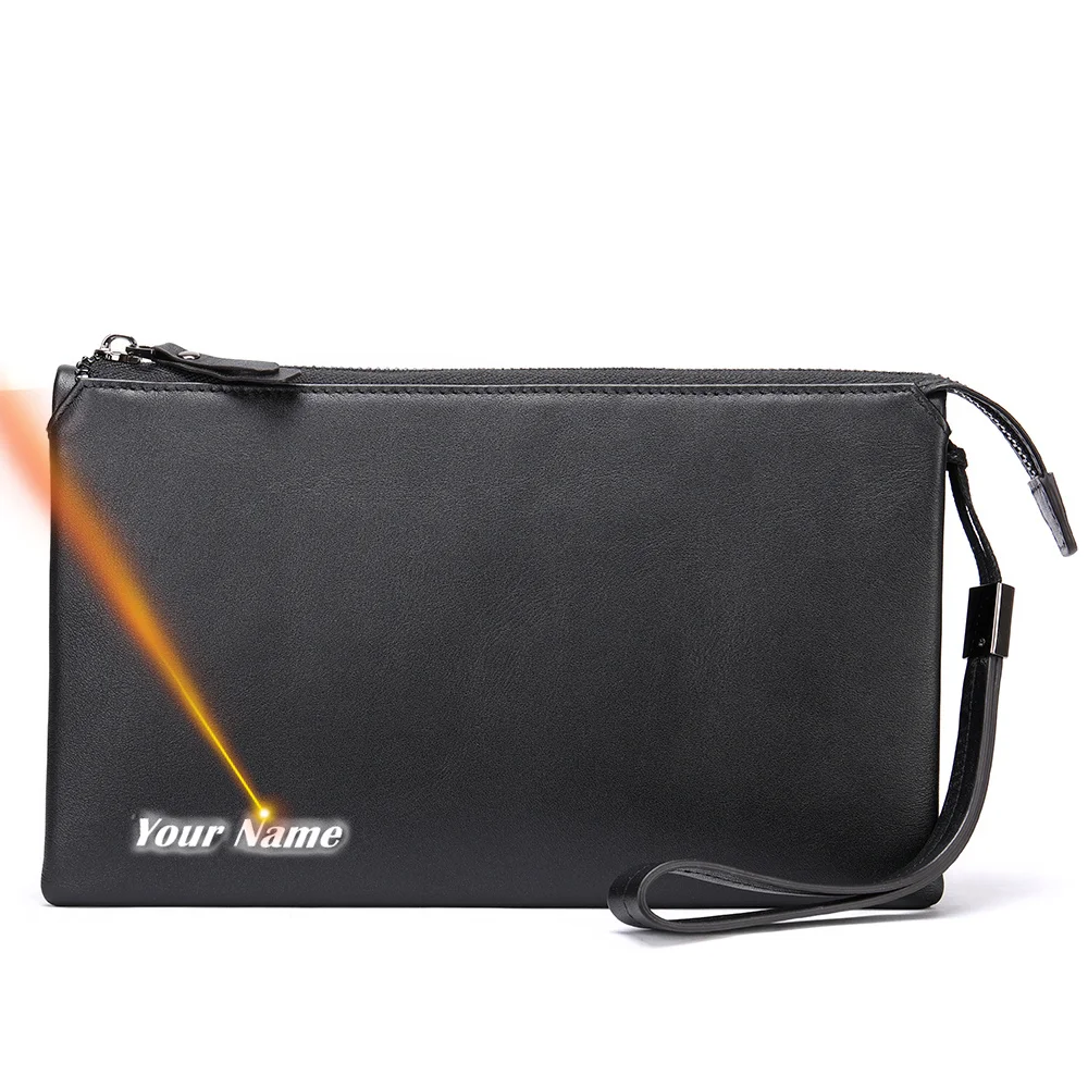 WEATAL 100% Cowhide Men's Clutch Male Wallets Handbag Bags Men's Leather Purse For Men New Design Business Casual Men's Clutch
WEATAL 100% Cowhide Men's Clutch Male Wallets Handbag Bags Men's Leather Purse For Men New Design Business Casual Men's Clutch