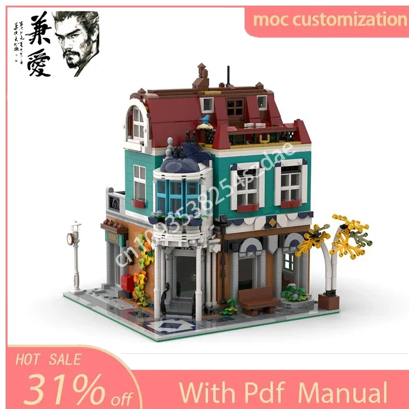 2055PCS Moc Bookshop Architecture Model Building Blocks DIY Creative Assembly Bricks Kids Holiday Gift
2055PCS Moc Bookshop Architecture Model Building Blocks DIY Creative Assembly Bricks Kids Holiday Gift