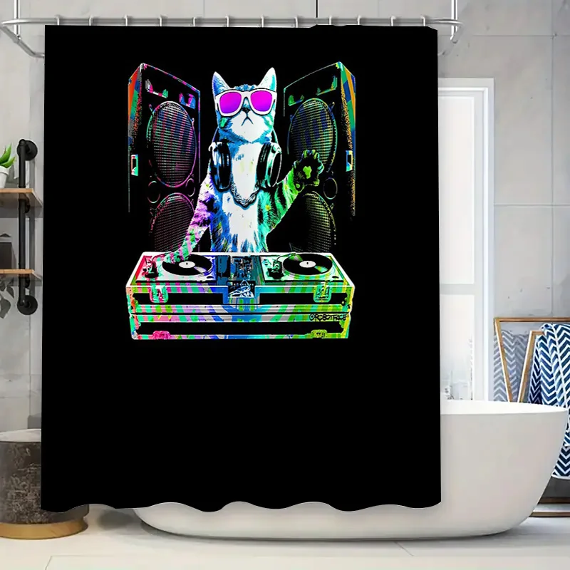 DJ музыкальный набор занавесок для душа моющийся водонепроницаемый декор для ванны подкладка рок-вечеринка тема
DJ музыкальный набор занавесок для душа моющийся водонепроницаемый декор для ванны подкладка рок-вечеринка тема