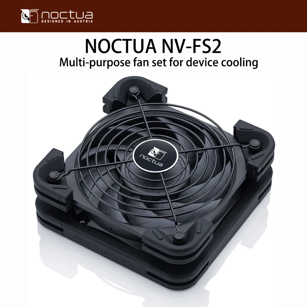 NOCTUA NV-FS2 Device Cooling Fan Set With NF-A12x25 With NA-FC1 Fan Controller Increasing Convection From Radiators Or Heater
NOCTUA NV-FS2 Device Cooling Fan Set With NF-A12x25 With NA-FC1 Fan Controller Increasing Convection From Radiators Or Heater