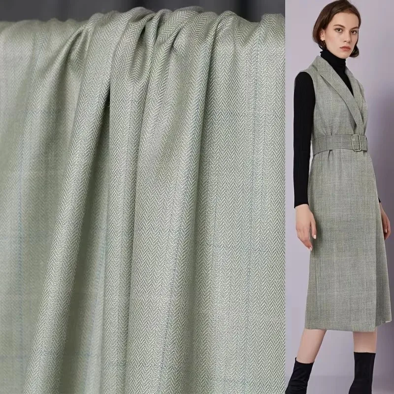 Redraspberry Japanese Herringbone Plaid Worsted 100%Wool Fabrics Garment Material Autumn Women Jacket Sewing Cloth Freeshipping
Redraspberry Japanese Herringbone Plaid Worsted 100%Wool Fabrics Garment Material Autumn Women Jacket Sewing Cloth Freeshipping
