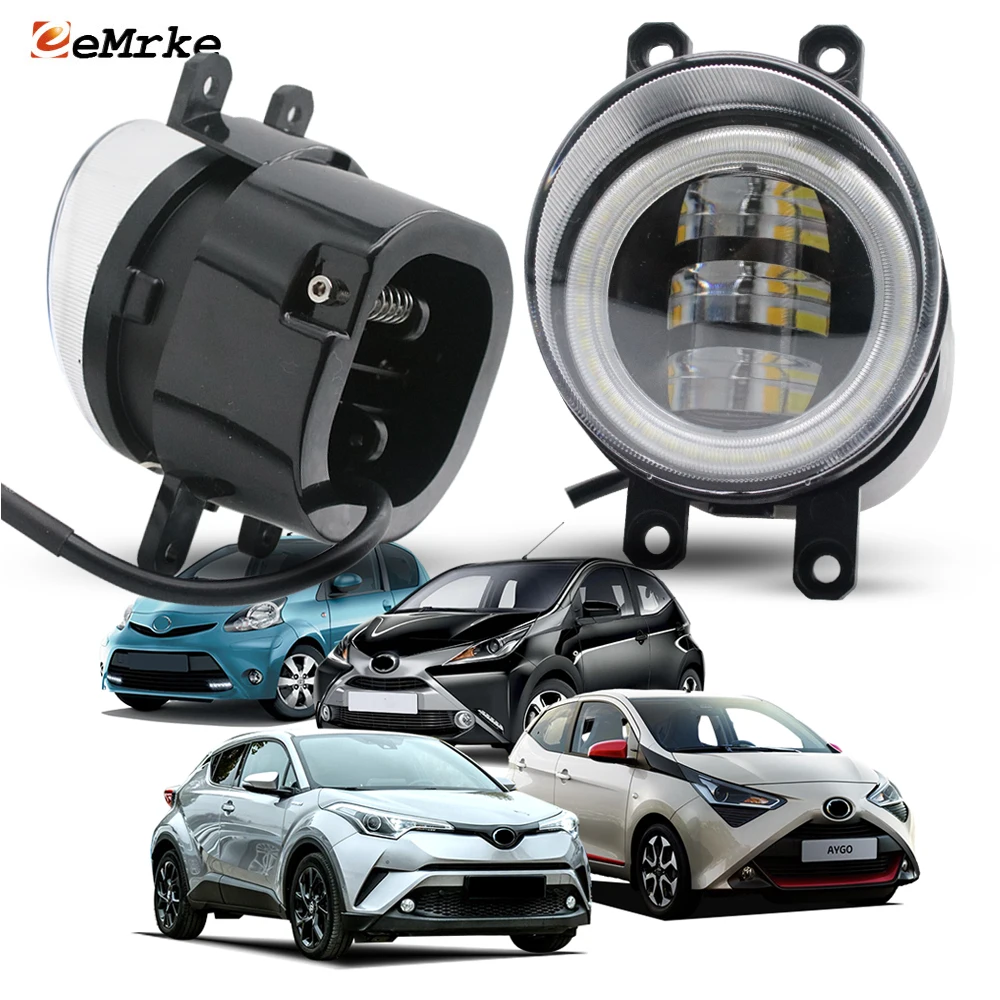 Drive Safer Tonight! Обновление светодиодных противотуманных фар в сборе с линзами Angel Eye DRL, автомобильная PTF фара для Toyota Aygo AB30 AB40 C-HR 2012-2020
Drive Safer Tonight! Обновление светодиодных противотуманных фар в сборе с линзами Angel Eye DRL, автомобильная PTF фара для Toyota Aygo AB30 AB40 C-HR 2012-2020