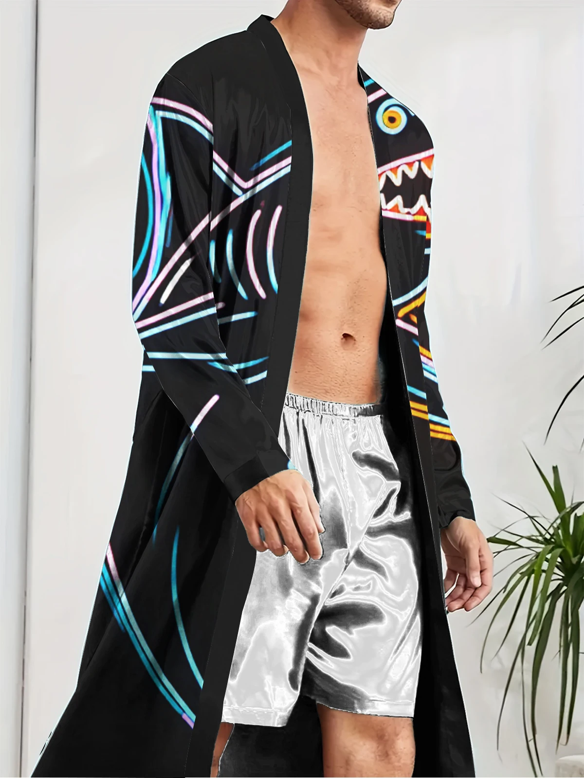 1pcs Men's Robes 2026 Spring/Summer Sleepwear Graphic Bathrobe Funny pajamas Bathrobe men 3D Printed Breathable sleepwear
1pcs Men's Robes 2026 Spring/Summer Sleepwear Graphic Bathrobe Funny pajamas Bathrobe men 3D Printed Breathable sleepwear