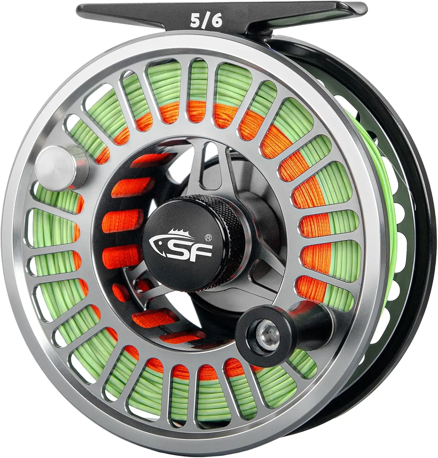 Fly Fishing Reel 5/6WT CNC Aluminum Mid Arbor Smooth Drag for Trout Freshwater
Fly Fishing Reel 5/6WT CNC Aluminum Mid Arbor Smooth Drag for Trout Freshwater
