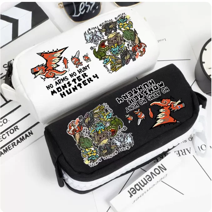 Anime Monster Hunter Pencil Case Oxford Canvas Storage Bag Pencil Box Pencilcase School Pen Bag 1567
Anime Monster Hunter Pencil Case Oxford Canvas Storage Bag Pencil Box Pencilcase School Pen Bag 1567
