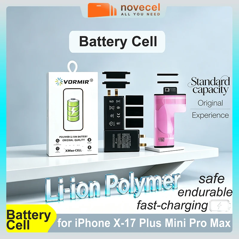 5pcs Li-ion Polymer Battery Cell for iPhone X XS XSM XR 11 12 13 14 15 16 17 Pro Max Mini Plus Zero Cycle OEM Phone Repair Parts
5pcs Li-ion Polymer Battery Cell for iPhone X XS XSM XR 11 12 13 14 15 16 17 Pro Max Mini Plus Zero Cycle OEM Phone Repair Parts