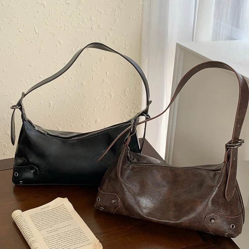 Unique Retro Underarm Bag For Women New Versatile Large-capacity Shoulder And Crossbody Bag
Unique Retro Underarm Bag For Women New Versatile Large-capacity Shoulder And Crossbody Bag