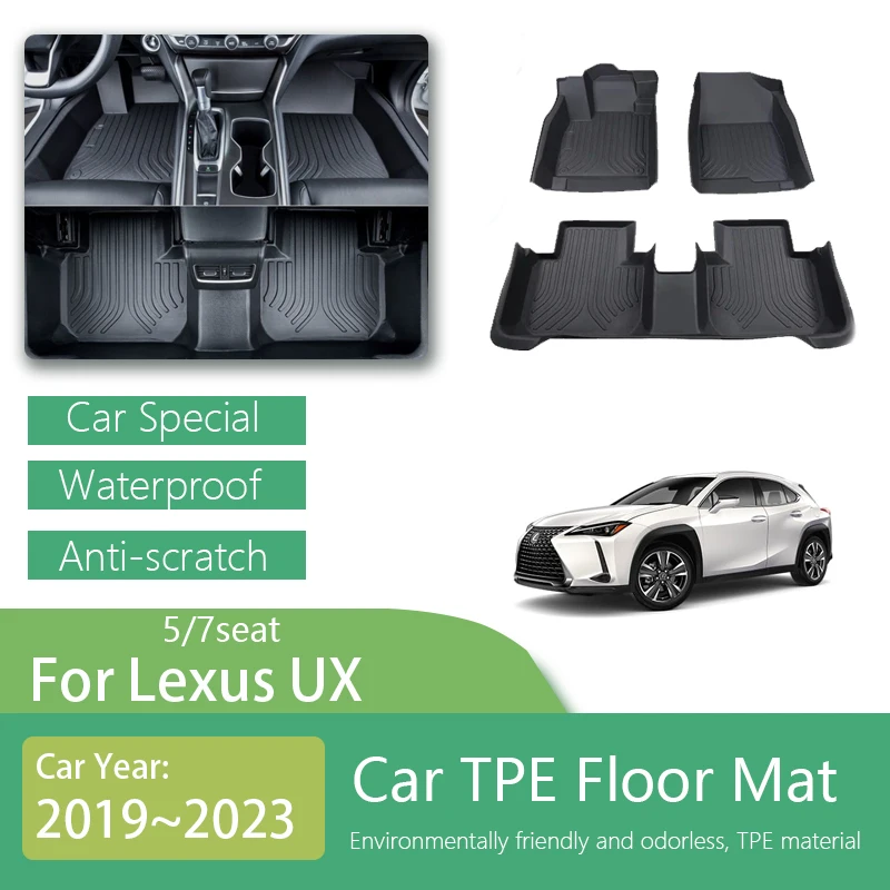 Car Floor Mats For Lexus UX ZA10 200 250h 2019 2020 2021 2022 2023 Dirt-resistant leather Carpet Foot Pad Cover Auto Accessories
Car Floor Mats For Lexus UX ZA10 200 250h 2019 2020 2021 2022 2023 Dirt-resistant leather Carpet Foot Pad Cover Auto Accessories