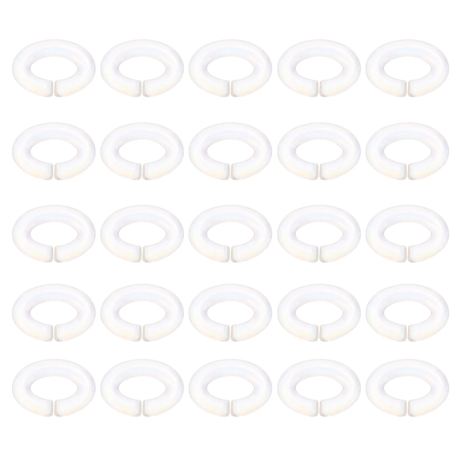 50 Pcs Oval Chain Buckle Key Rings Jewelry Making Bracelet Connector Acrylic Connecting Child The
50 Pcs Oval Chain Buckle Key Rings Jewelry Making Bracelet Connector Acrylic Connecting Child The