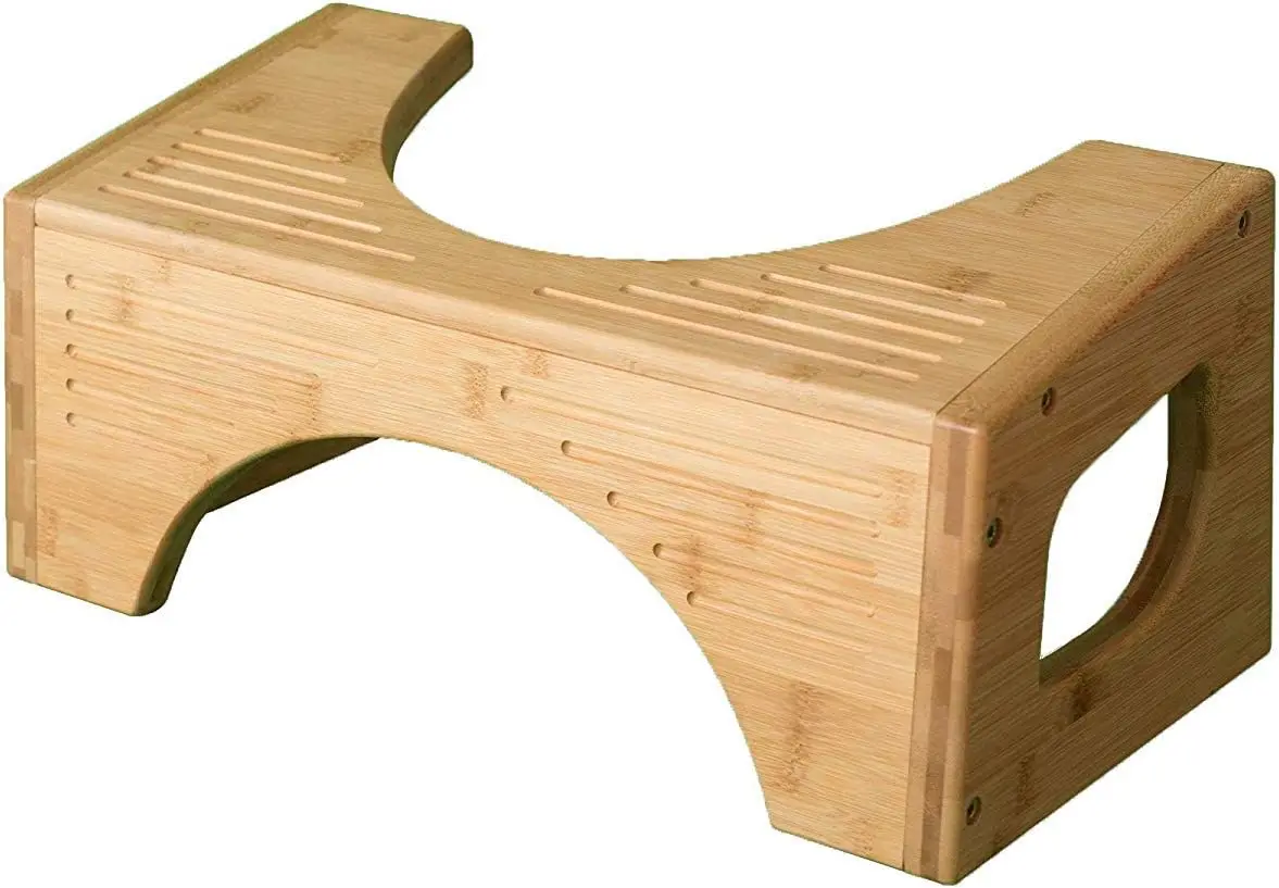 The Original Toilet Stool - Bamboo Flip,Adjustable Heights, Brown - Improve Bathroom Posture and Comfort
The Original Toilet Stool - Bamboo Flip,Adjustable Heights, Brown - Improve Bathroom Posture and Comfort
