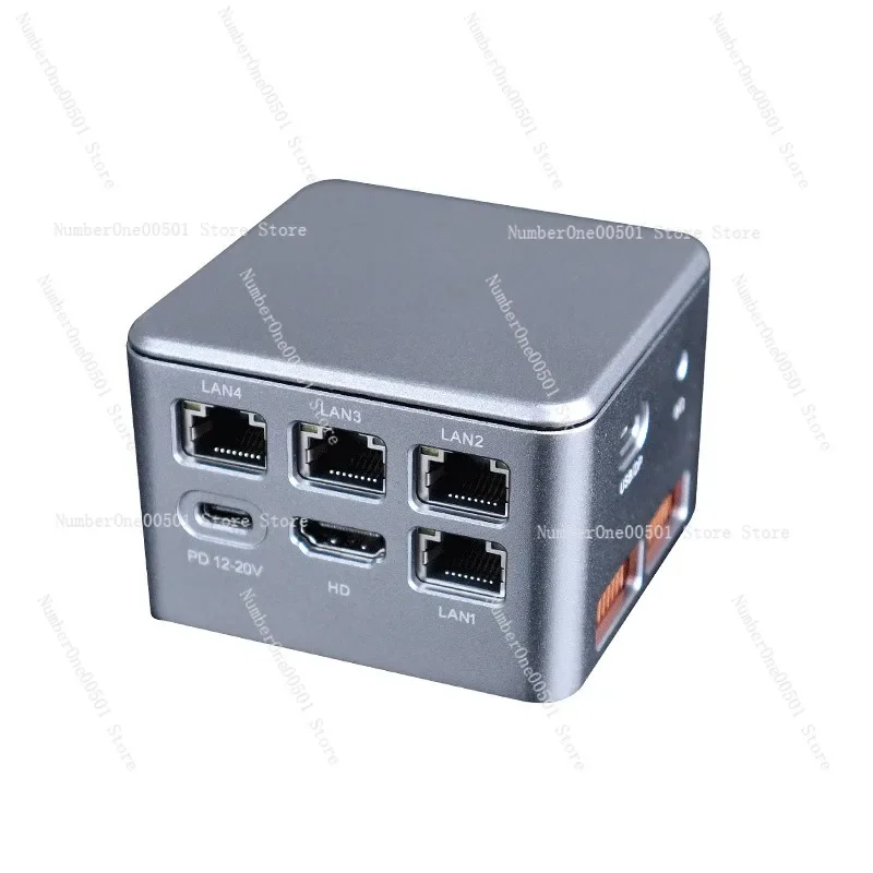 N100/150 Mini Host 4 Network Port Soft Routing Industrial Computer Type-C Home Office Microcomputer
N100/150 Mini Host 4 Network Port Soft Routing Industrial Computer Type-C Home Office Microcomputer