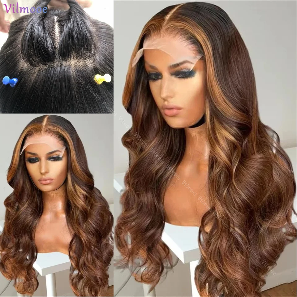 Body Wave Highlight Chocolate Brown Silk Top Human Hair Wigs For Women Human Hair 13x4 Brown Hd Lace Frontal Wig Colored Wig
Body Wave Highlight Chocolate Brown Silk Top Human Hair Wigs For Women Human Hair 13x4 Brown Hd Lace Frontal Wig Colored Wig