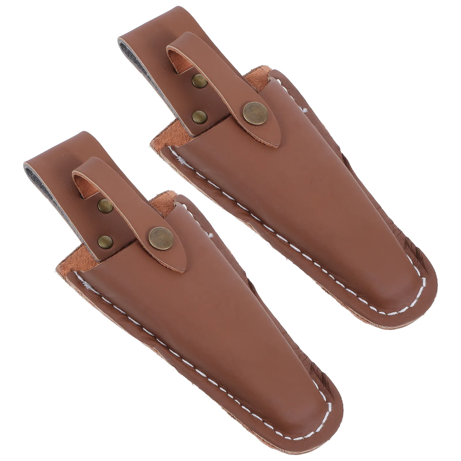 2Pcs Genuine Cowhide Gardening Scissor Cover Pruner Sheath Pruning Shear Protective Case Waist-Hanging Tool Holster for Safe
2Pcs Genuine Cowhide Gardening Scissor Cover Pruner Sheath Pruning Shear Protective Case Waist-Hanging Tool Holster for Safe