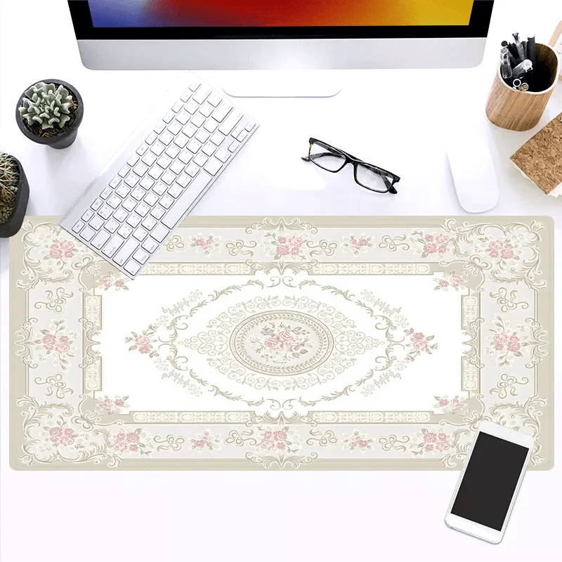 Floral design mouse pad Persian-style computer accessory high-definition printing suitable for gamers rubber anti-slip washable
Floral design mouse pad Persian-style computer accessory high-definition printing suitable for gamers rubber anti-slip washable