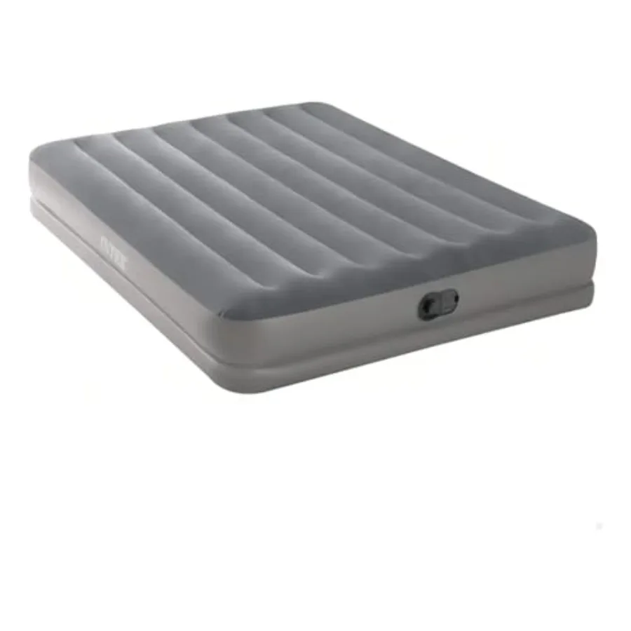 64114E Dura-Beam Standard Prestige Air Mattress: Fiber-Tech Queen Size Built-in USB Electric Pump 12in Bed Height 600lb Weight
64114E Dura-Beam Standard Prestige Air Mattress: Fiber-Tech Queen Size Built-in USB Electric Pump 12in Bed Height 600lb Weight