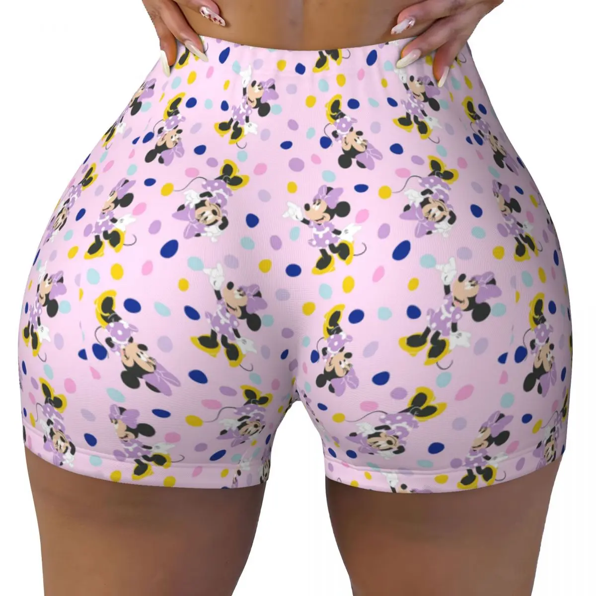 Custom Minnie Mouse Pink Purple Workout Biker Running Shorts Women Gym Yoga Shorts
Custom Minnie Mouse Pink Purple Workout Biker Running Shorts Women Gym Yoga Shorts