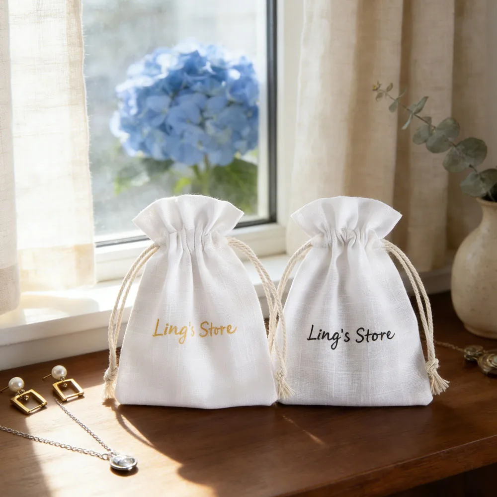 50pcs White Cotton Muslin Drawstring Bag Canvas Jewelry Pouch for Ring Earring Bracelet Pendant Necklace Gift Protection Display
50pcs White Cotton Muslin Drawstring Bag Canvas Jewelry Pouch for Ring Earring Bracelet Pendant Necklace Gift Protection Display