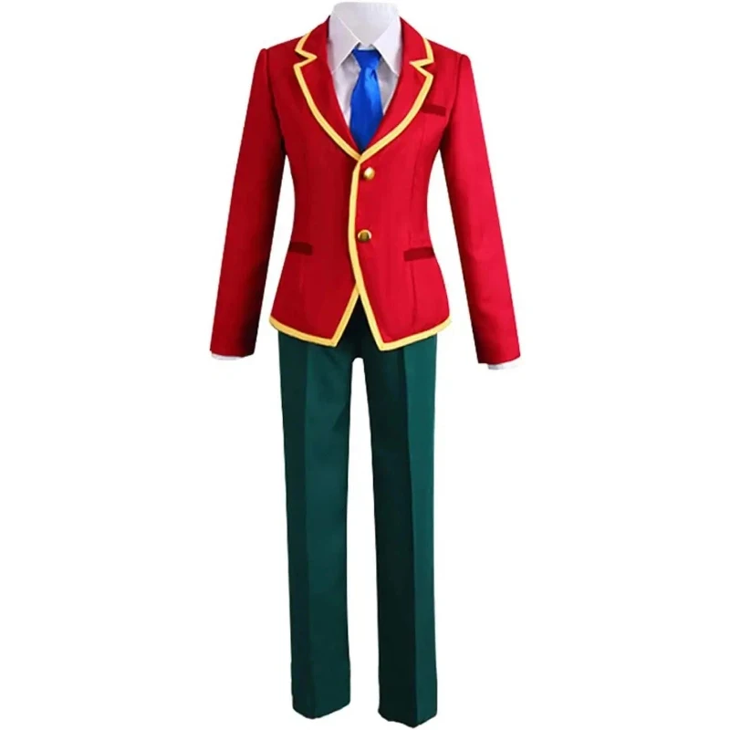 OP Fulujiacos Anime Classroom of The Elite Ayanokouji Kiyotaka Cosplay Costume School Uniform Halloween Suit Customize 96,;[69
OP Fulujiacos Anime Classroom of The Elite Ayanokouji Kiyotaka Cosplay Costume School Uniform Halloween Suit Customize 96,;[69