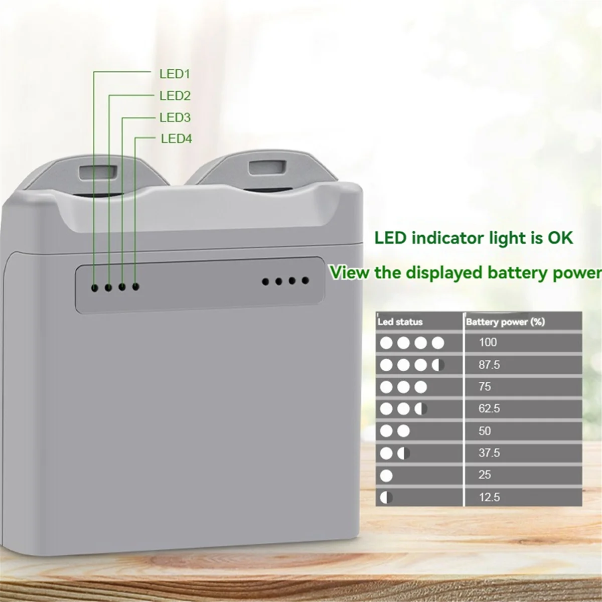#576M For DJI Neo Battery Charger Maintainer Fast Charging Hub Two-Way Charging Butler for Drone Accessories (Gray)
#576M For DJI Neo Battery Charger Maintainer Fast Charging Hub Two-Way Charging Butler for Drone Accessories (Gray)