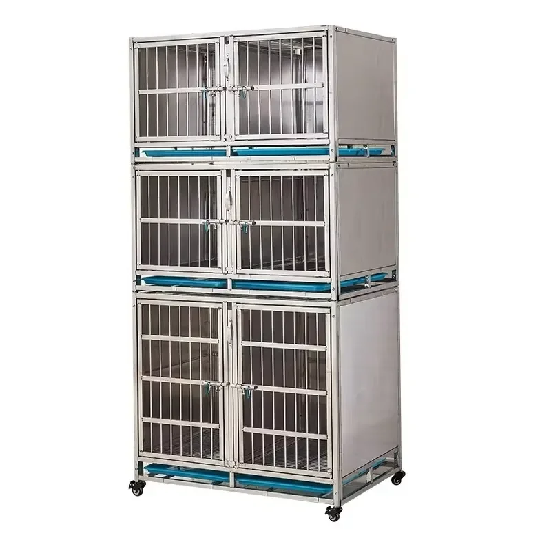 Solid Stainless Steel Stackable Pet Kennel for Indoor Outdoor Use Durable Customizable Crates
Solid Stainless Steel Stackable Pet Kennel for Indoor Outdoor Use Durable Customizable Crates