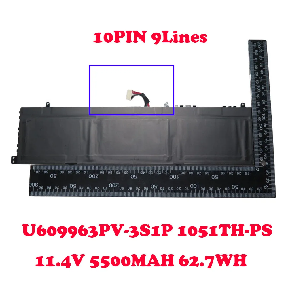 Laptop Battery For U609963PV-3S1P 1051TH-PS 599960-3S1P 11.4V 5500MAH 62.7WH 10PIN 9Lines New
Laptop Battery For U609963PV-3S1P 1051TH-PS 599960-3S1P 11.4V 5500MAH 62.7WH 10PIN 9Lines New