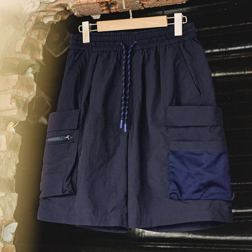 Maden Men's Quick-Dry Patchwork Cargo Shorts Multi-Pocket Lightweight Outdoor Shorts Blue Stretch Elastic Waist Casual Pants
Maden Men's Quick-Dry Patchwork Cargo Shorts Multi-Pocket Lightweight Outdoor Shorts Blue Stretch Elastic Waist Casual Pants