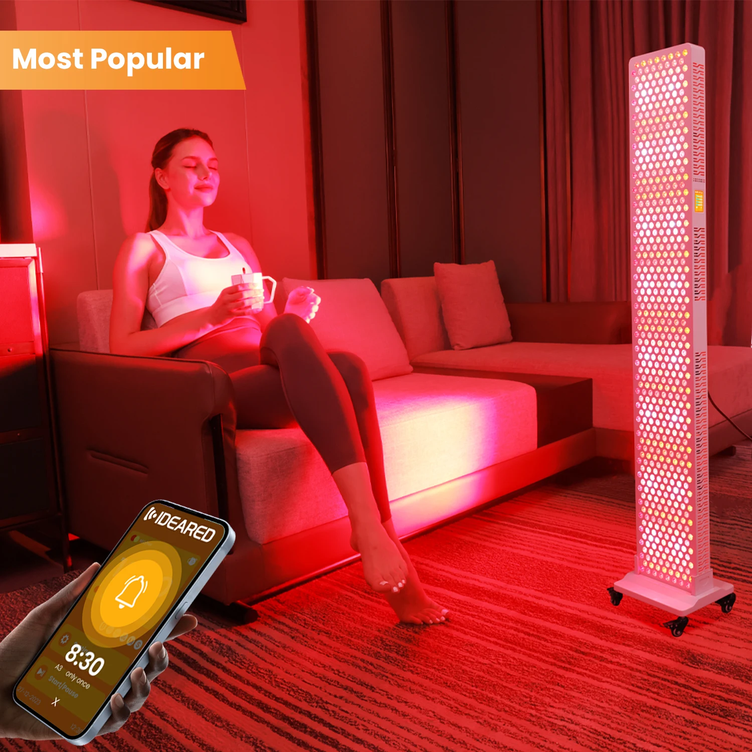 2026 IDEATHERAPY 1.82M Full Body Infrared LED Red Light Therapy Panel Gym Clinic Use PDT Machine Beauty LED Red Light Therapy De
2026 IDEATHERAPY 1.82M Full Body Infrared LED Red Light Therapy Panel Gym Clinic Use PDT Machine Beauty LED Red Light Therapy De