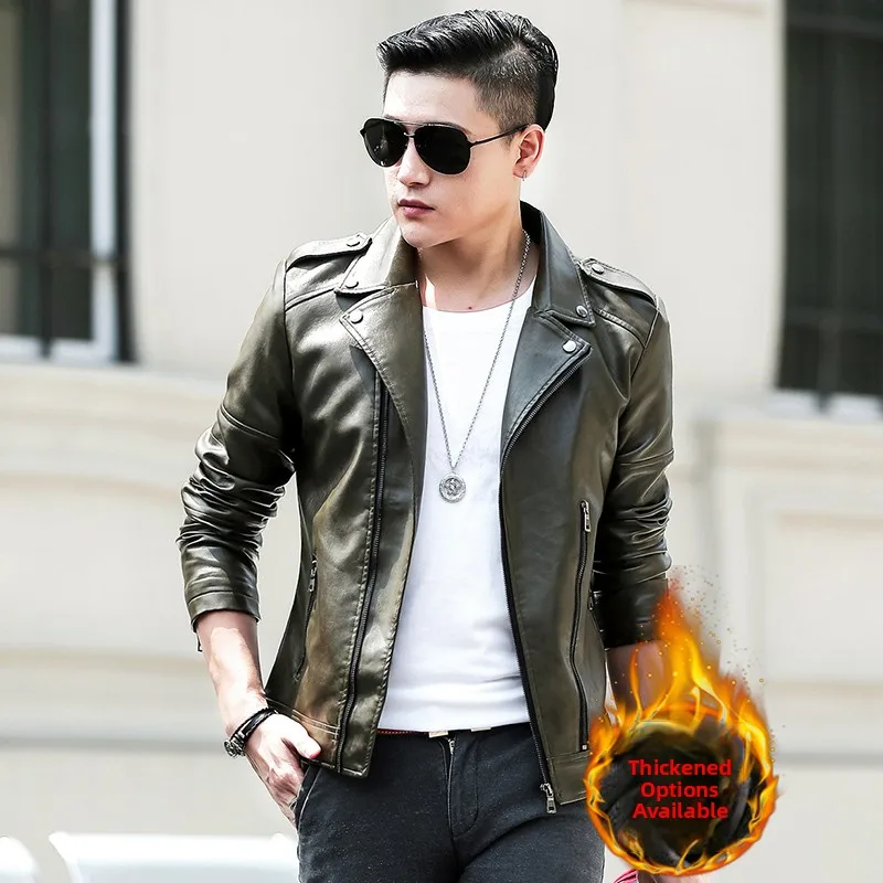 Мужская утепленная байкерская куртка из искусственной кожи на флисовой подкладке, стеганая, теплая, осенне-зимняя, модная, приталенная, для езды на мотоцикле, на молнии
Мужская утепленная байкерская куртка из искусственной кожи на флисовой подкладке, стеганая, теплая, осенне-зимняя, модная, приталенная, для езды на мотоцикле, на молнии