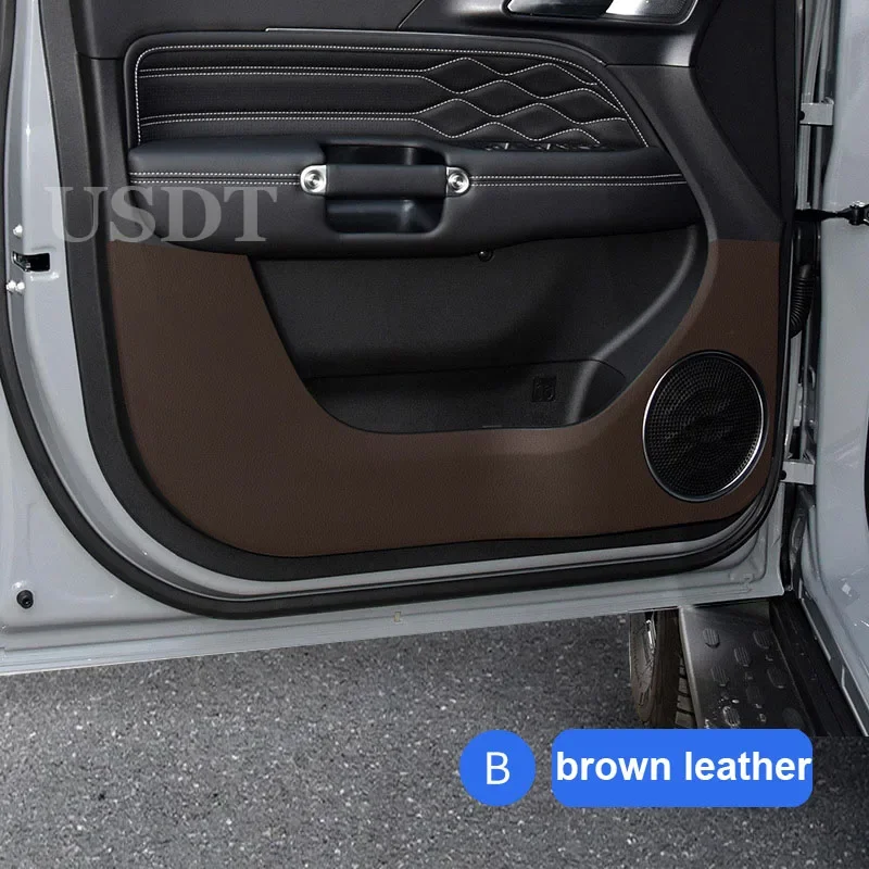 4PCS For Great Wall WEY Tank 300 2021 2022 2023 2024 Leather Carbon Fiber sticker Door Anti Kick Cover Door Sill Protect Mat
4PCS For Great Wall WEY Tank 300 2021 2022 2023 2024 Leather Carbon Fiber sticker Door Anti Kick Cover Door Sill Protect Mat