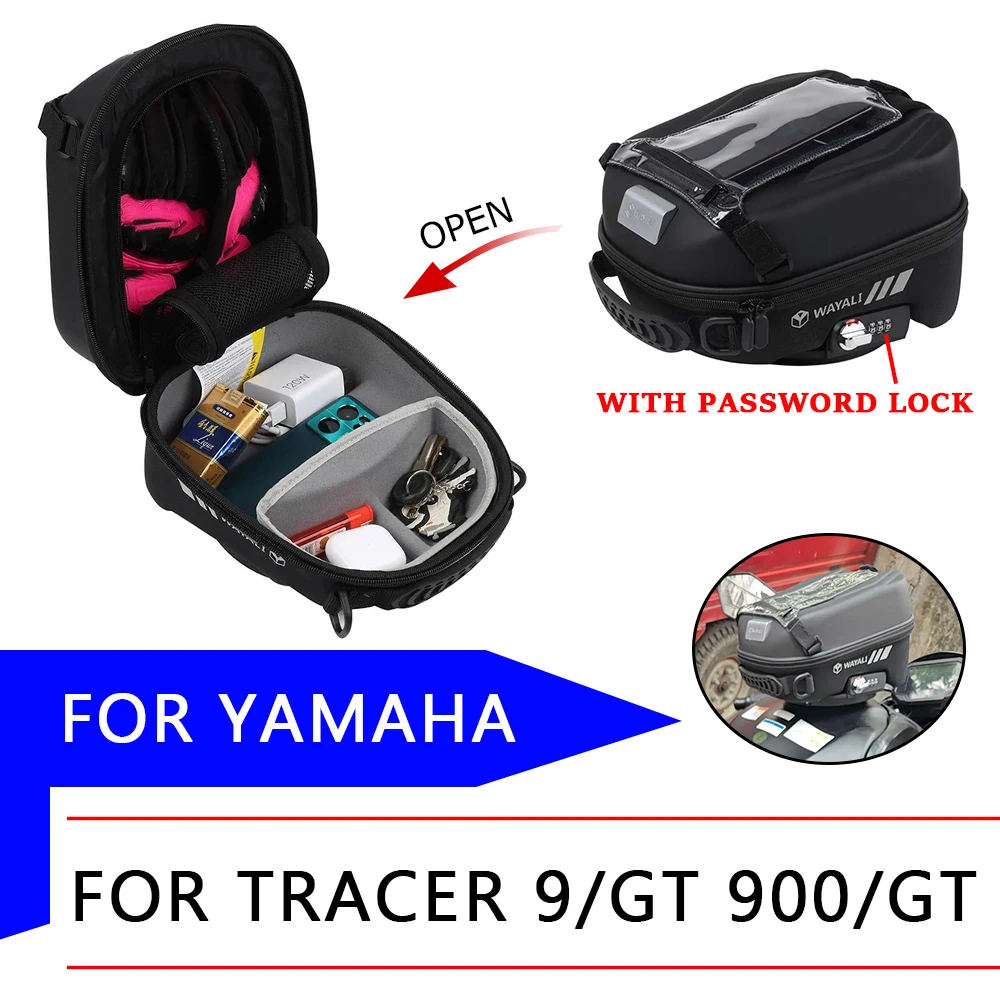 For YAMAHA Tracer 900 GT Tracer 9 GT 900GT 9GT 2023 2024 Motorcycle Accessories Tank Bag Luggage Backpack Navigation Phone Bag
For YAMAHA Tracer 900 GT Tracer 9 GT 900GT 9GT 2023 2024 Motorcycle Accessories Tank Bag Luggage Backpack Navigation Phone Bag
