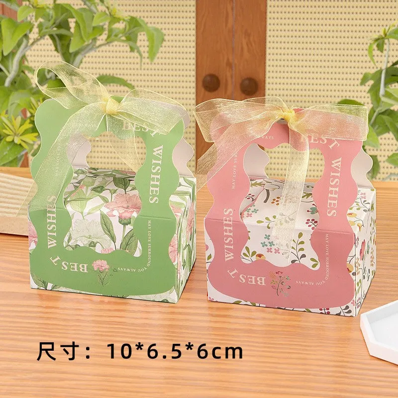 10Pcs Handheld Flower Valentine's Day Wedding Candy Biscuit Packaging Chocolate Baking Companion Gift Boxes With Ribbon
10Pcs Handheld Flower Valentine's Day Wedding Candy Biscuit Packaging Chocolate Baking Companion Gift Boxes With Ribbon
