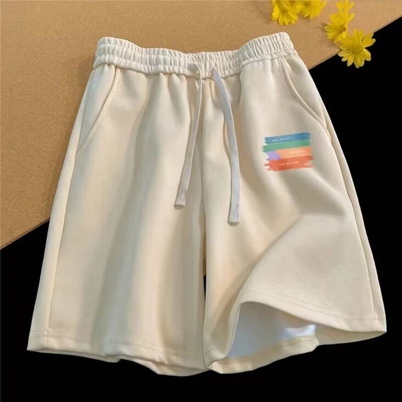 Мужские повседневные шорты с принтом, новые летние американские дышащие брюки на шнурке, свободные модные универсальные черные брюки
Мужские повседневные шорты с принтом, новые летние американские дышащие брюки на шнурке, свободные модные универсальные черные брюки