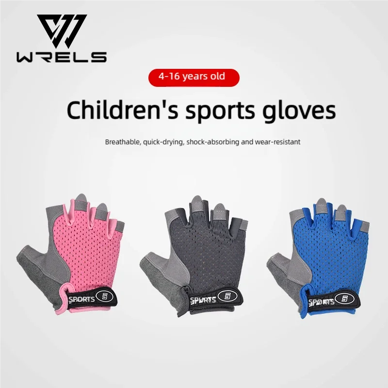 WRELS Half Finger Kids Outdoor Sports Cycling Protection Anti slip Breathable Gloves Training Anti-UV Wrist Protective Gloves
WRELS Half Finger Kids Outdoor Sports Cycling Protection Anti slip Breathable Gloves Training Anti-UV Wrist Protective Gloves