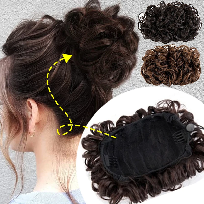 Large Curly Hair Buns Hair Piece Clip In Synthetic Tousled Updo Curly Drawstring Ponytail Clip On Hair Bun Ponytail For Women
Large Curly Hair Buns Hair Piece Clip In Synthetic Tousled Updo Curly Drawstring Ponytail Clip On Hair Bun Ponytail For Women