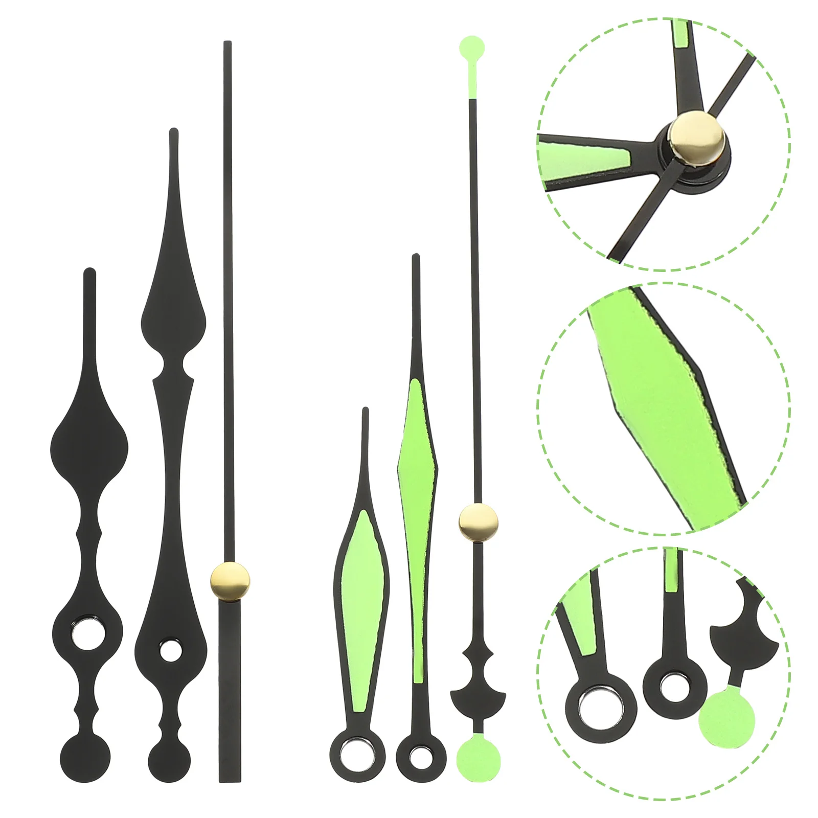10Sets Clock Hands Replacement DIY Repair Kit for Wall Clocks Durable Lightweight Parts Watch Clock Kit
10Sets Clock Hands Replacement DIY Repair Kit for Wall Clocks Durable Lightweight Parts Watch Clock Kit