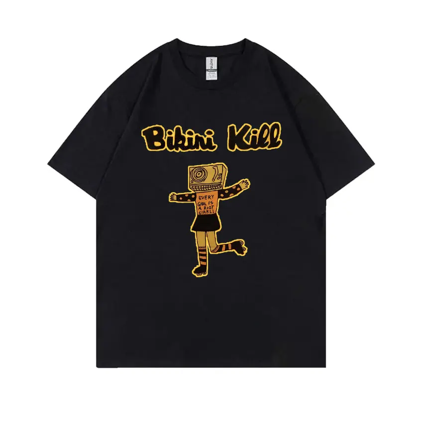 Punk Rock Band Bikini Kill Every Girl Is A Riot Girrl Graphic T Shirts Men Women Casual Oversized T-shirts Mens Vintage Tshirt
Punk Rock Band Bikini Kill Every Girl Is A Riot Girrl Graphic T Shirts Men Women Casual Oversized T-shirts Mens Vintage Tshirt
